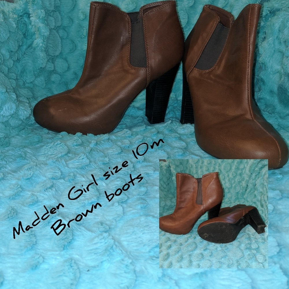 Brown boots